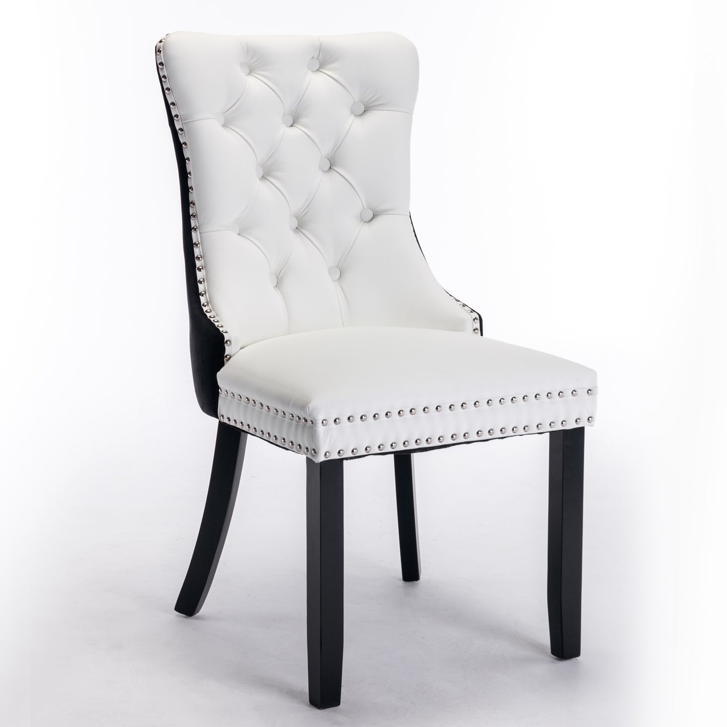 Viva Lumière Tufted Velvet Chair