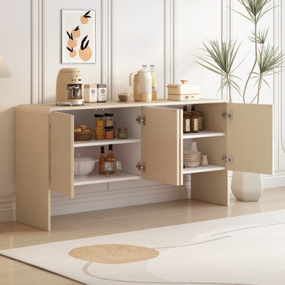 Viva Atelier Horizon 60" Minimalist Large Storage Sideboard