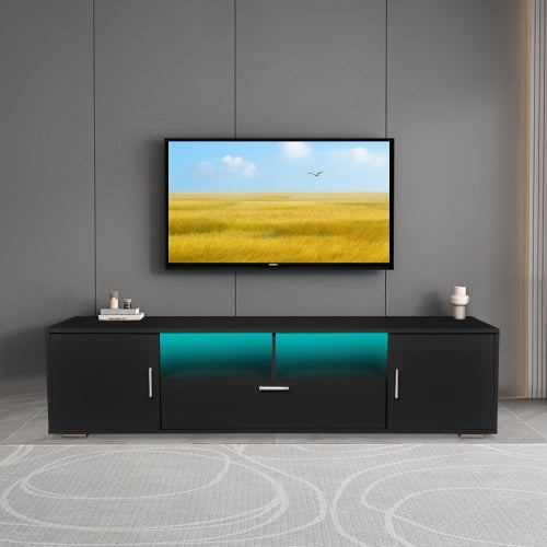 Viva AV Luxe Collection: Modern LED TV Stand for 75″ TVs