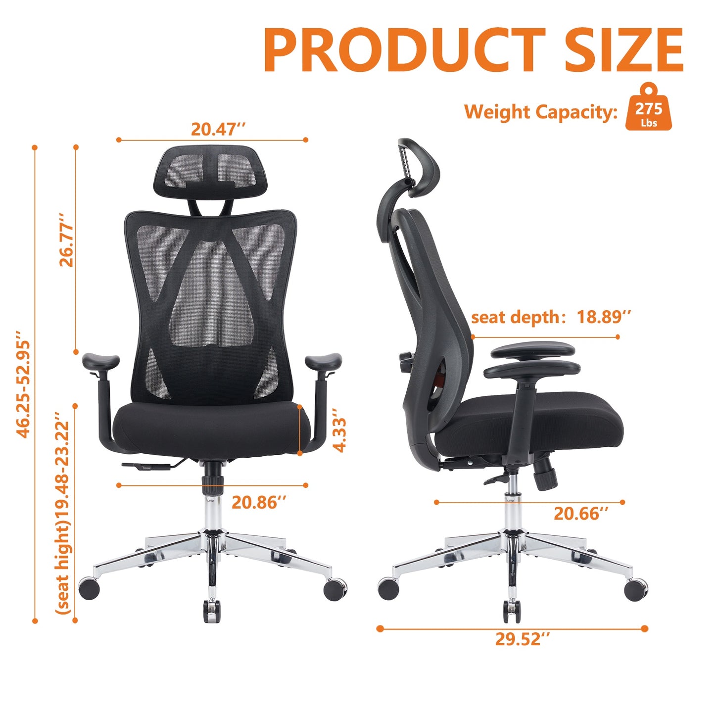 Viva AeroForm Collection: Viva AeroForm Ergonomic Office Chair