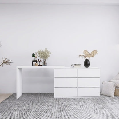 Modern 6-Drawer Chest - Stylish & Functional Storage Solution