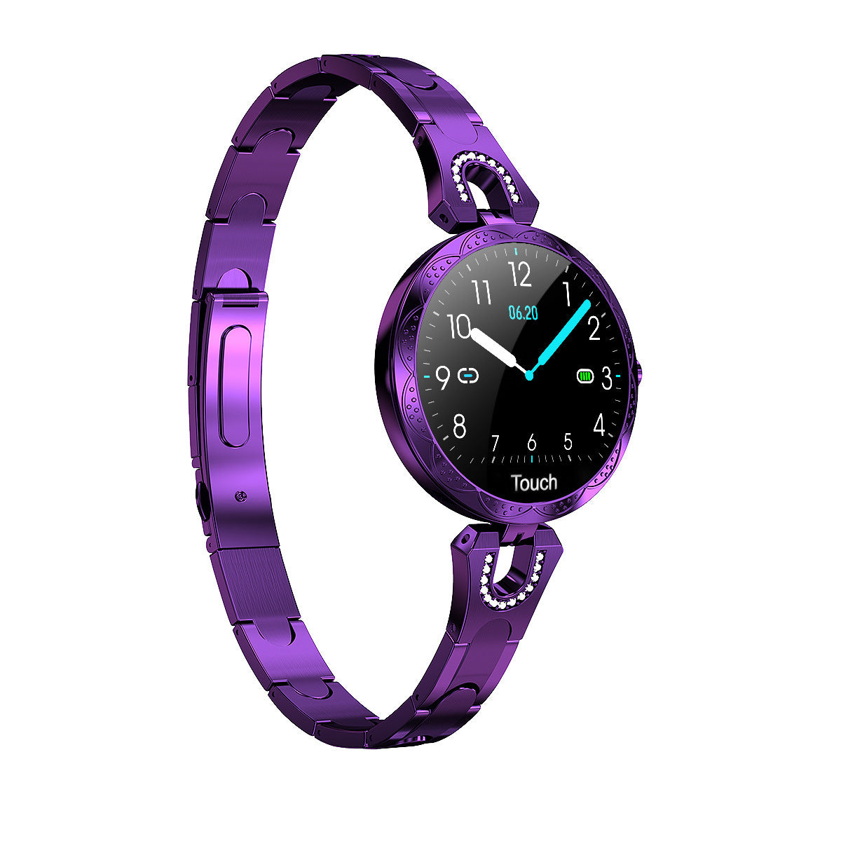 Smart Women's Sports Watch | Waterproof Heart Rate Monitor & Fitness Tracker for Women | Stylish Wearable Device