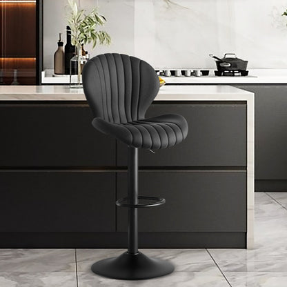 bar stool shown with everyday use details