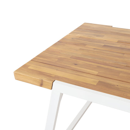 Viva Elite Gaylor Acacia Dining Table – The Future of Urban Dining Sophistication