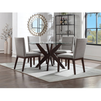 Viva Amalie Collection: Dark Brown Dining Table