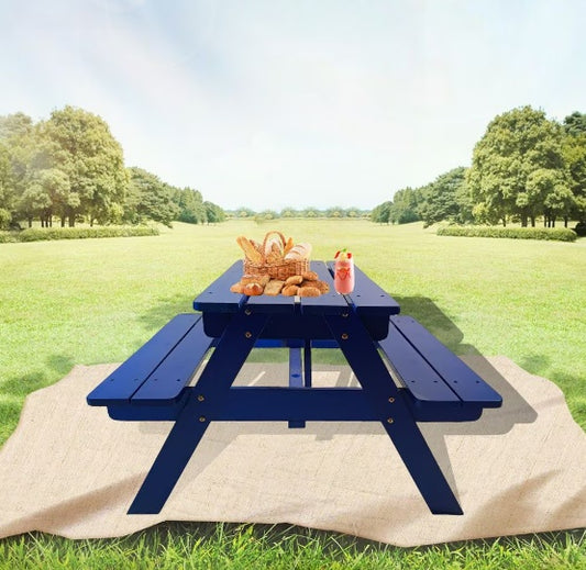 Viva Sprout Solid Wood Children’s Dining Table & Chairs Set