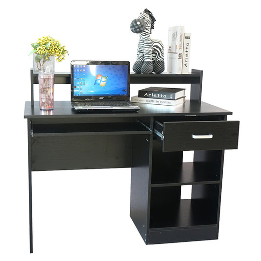 Viva WorkSmart Collection – 110x50x94cm Computer Desk with Drawer & Keyboard Tray