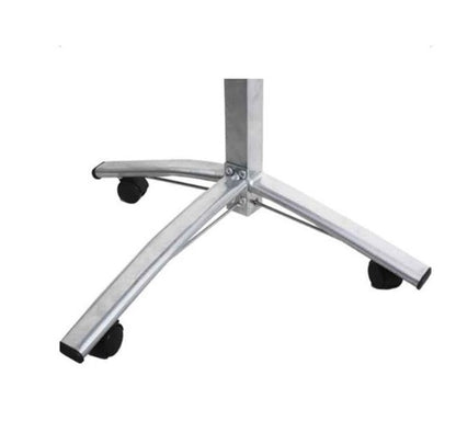 Black Gas-Lift Height-Adjustable Desk, 29.1–40.9 in | Viva Meridian