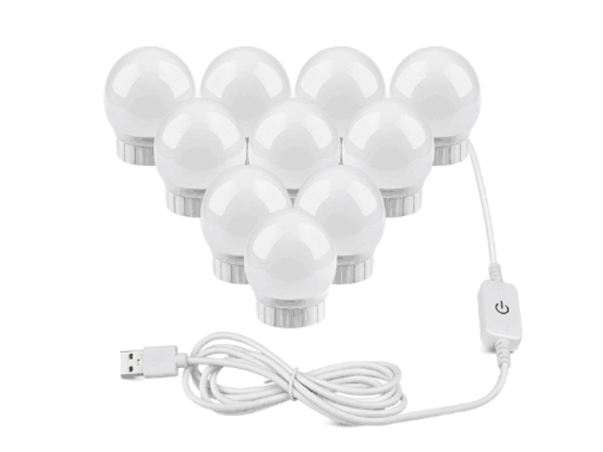 USB Touch Switch LED Mirror Light Bulb - Elevate Your Vanity Experience!