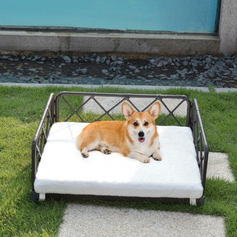 Viva Atelier Fido Rattan Pet Sofa