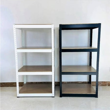 4-Tier Adjustable White Steel Storage Rack | Viva