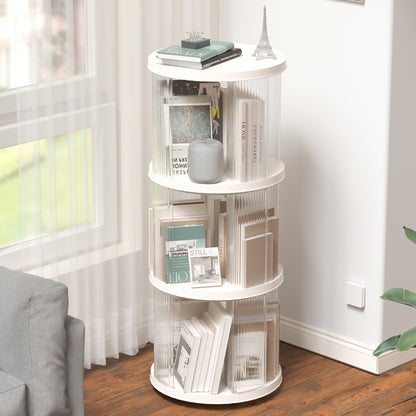360° Rotating Bookshelf | Modern Space-Saving Book Organizer