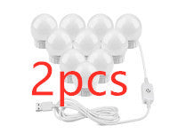 USB Touch Switch LED Mirror Light Bulb - Elevate Your Vanity Experience!