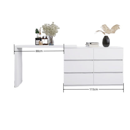 Modern 6-Drawer Chest - Stylish & Functional Storage Solution