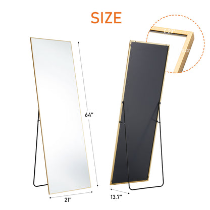 Viva Elite Silhouette Full-Length Mirror - Aluminum Alloy Thin Frame