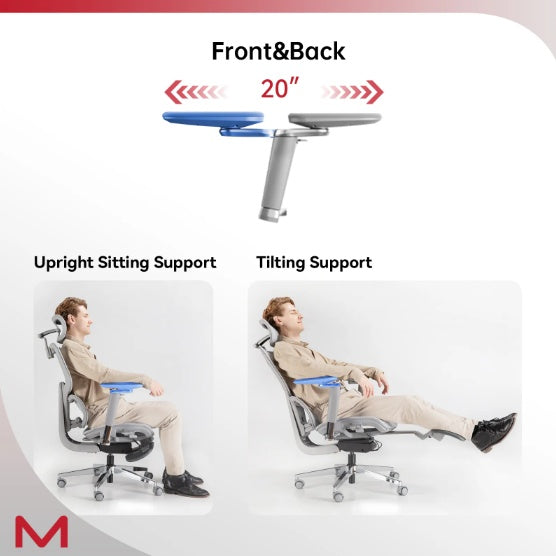 Viva Ergonomique Collection: The Équilibre High-Back Ergonomic Mesh Office Chair