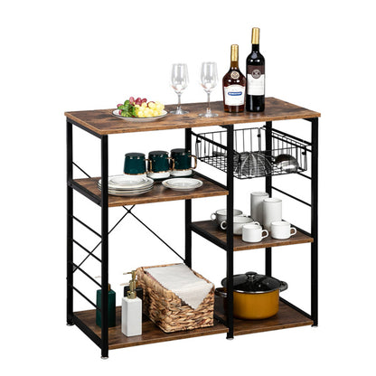 Viva Vanity Collection – 4-Tier Kitchen Storage Shelves for Smart Living