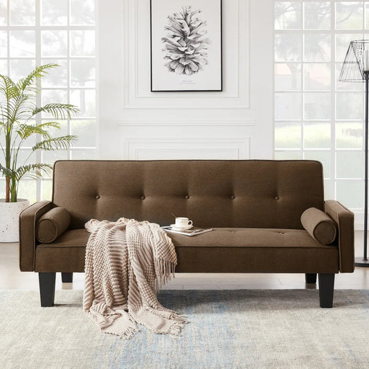 Viva Aurelius Tufted Fabric Love Seat