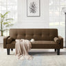 Viva Aurelius Tufted Fabric Love Seat