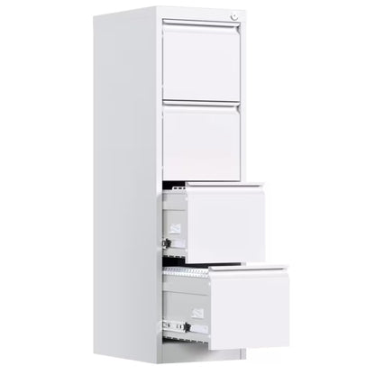 Viva Atelier Meridian Steel 4-Drawer Vertical File Cabinet