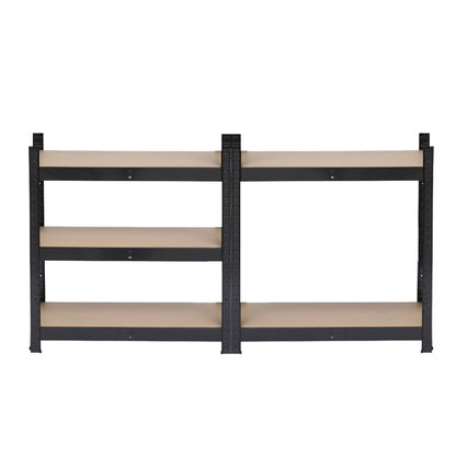 Viva Obsidian Collection: Viva Obsidian Five-Layer Spray-Painted Shelving Unit