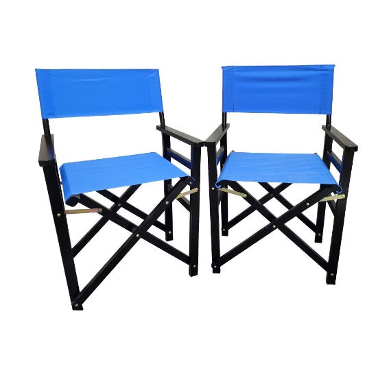 Viva Mariner Collection: Azure Canvas Director’s Chair
