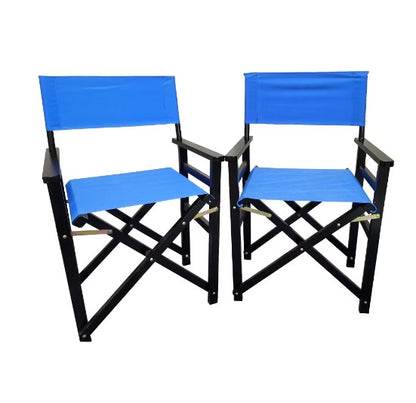 Viva Mariner Collection: Azure Canvas Director’s Chair