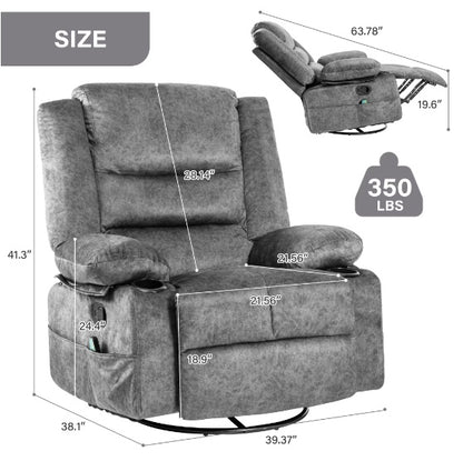 Viva Serenité Massage & Heating Lounge Chair