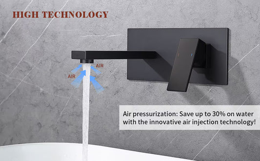 Luxury Wall-Mounted Metal Faucet – Elevate Your Bathroom & Kitchen Design