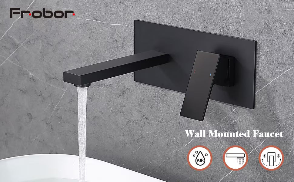 Luxury Wall-Mounted Metal Faucet – Elevate Your Bathroom & Kitchen Design