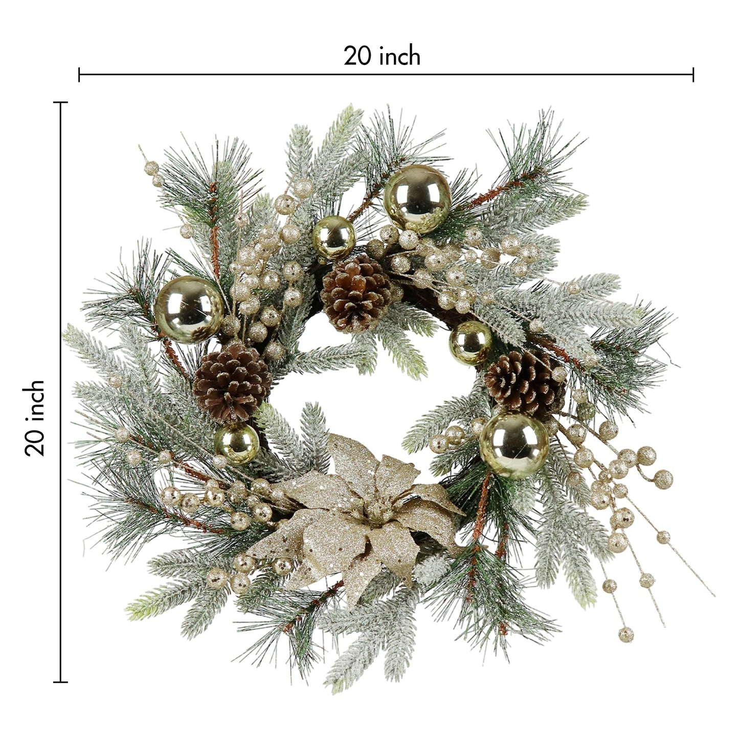 Viva Lumière Holiday Wreath