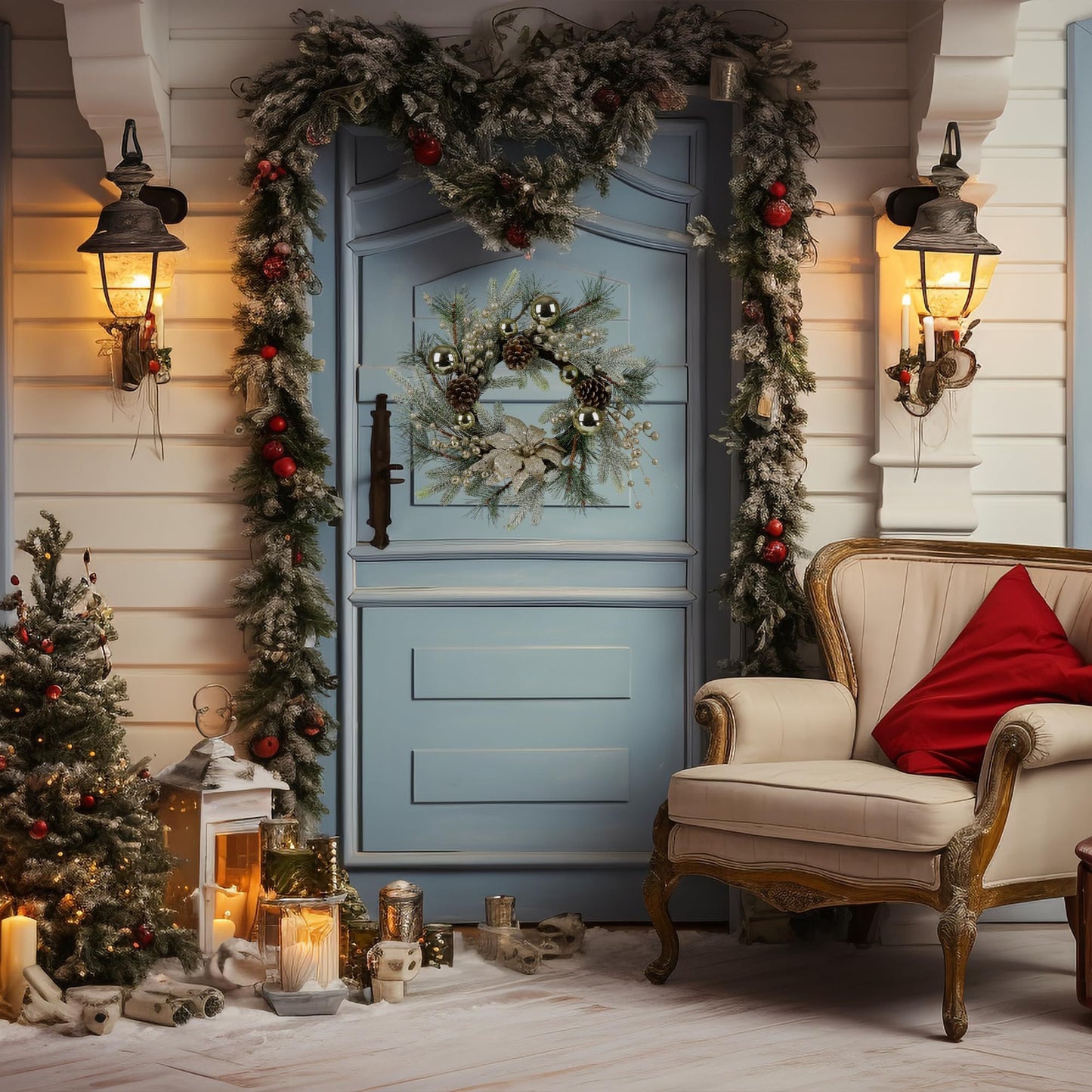 Viva Lumière Holiday Wreath