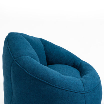 Viva Cocoon High-Pressure Foam Bean Bag Chair with Footrest