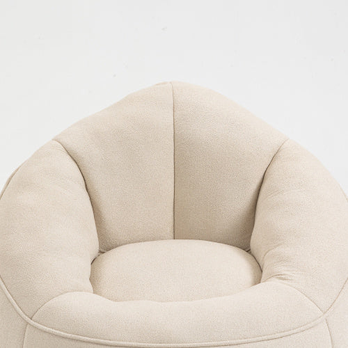 Viva Smart Living Collection: Foam-Filled Bean Bag Chair & Ottoman