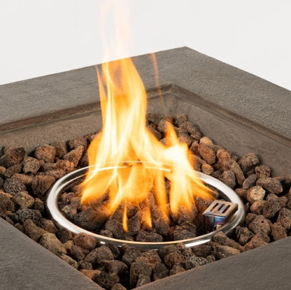 28" Outdoor Propane Fire Pit Table – Elegant & Smokeless Fire for Your Patio