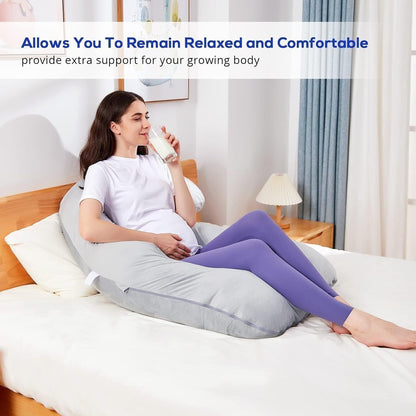 Viva Serene J-Shaped Maternity Pillow