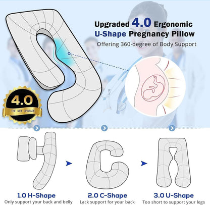 Viva Serene J-Shaped Maternity Pillow