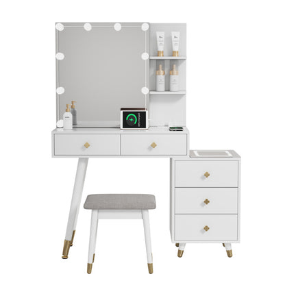 Viva Elite Amélie LED 7-Drawer Vanity Collection - The Future of Illuminated Beauty