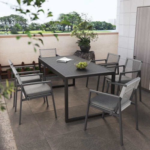 Viva Alfresco Living Collection: Ravello Rope Dining Chairs (Set of 2)
