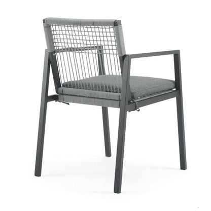 Viva Alfresco Living Collection: Ravello Rope Dining Chairs (Set of 2)