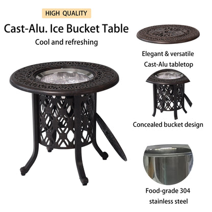 Viva Éclat Collection: The Éclat Frost Patina Ice Bucket Ensemble