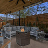 Viva Aria Wicker Fire Pit Column