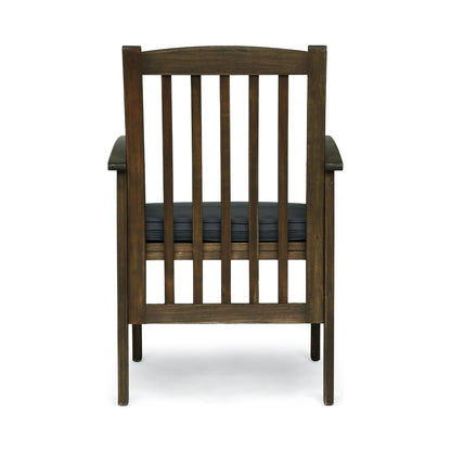 Viva Casa Acacia Dining Chairs (Set of 2)