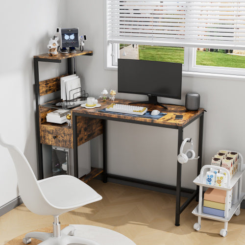 Viva Meridian Power & Storage Computer Desk