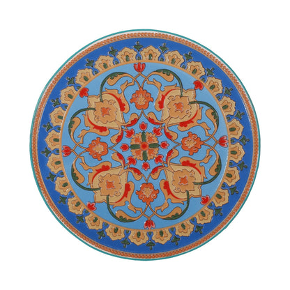 Viva Castana Collection: Viva Castana Teal Mosaic Side Table