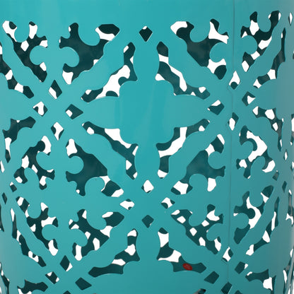 Viva Castana Collection: Viva Castana Teal Mosaic Side Table