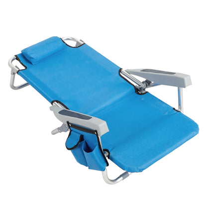 Blue Folding Beach Chair | Viva Marisol