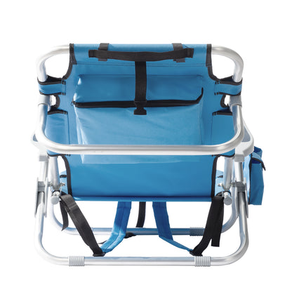 Blue Folding Beach Chair | Viva Marisol