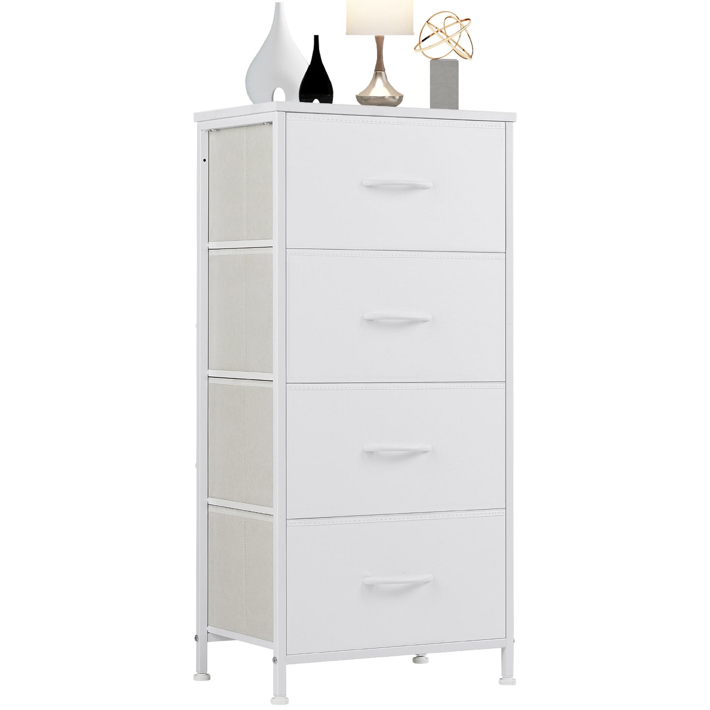 Drawers Dresser Chest Of Drawers,Metal Frame And Wood Top