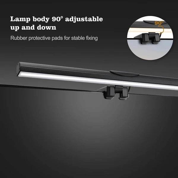 Ultra-Slim USB Powered Monitor Light Bar – 25 Lighting Modes | Eye-Caring Desk Lamp